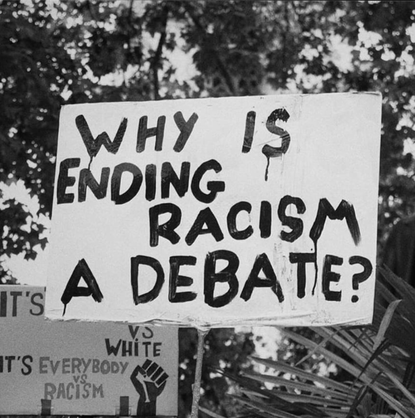 Why is ending racism a debate?